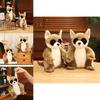Cute Brown Avahi Laniger Cartoon Plush Doll Kid Toys For Children