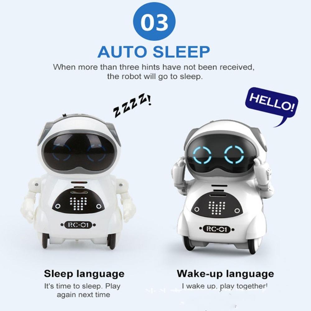 Multifunctional Voice Interactive Toy Dancing Mini Robot New Pocket Robot