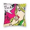 Banksy Uncovering Graffiti Pillow Cover Home Decor Cushion Sofa Street Art Cushion Cover Throw Pillow for Car Decorative Cushoin