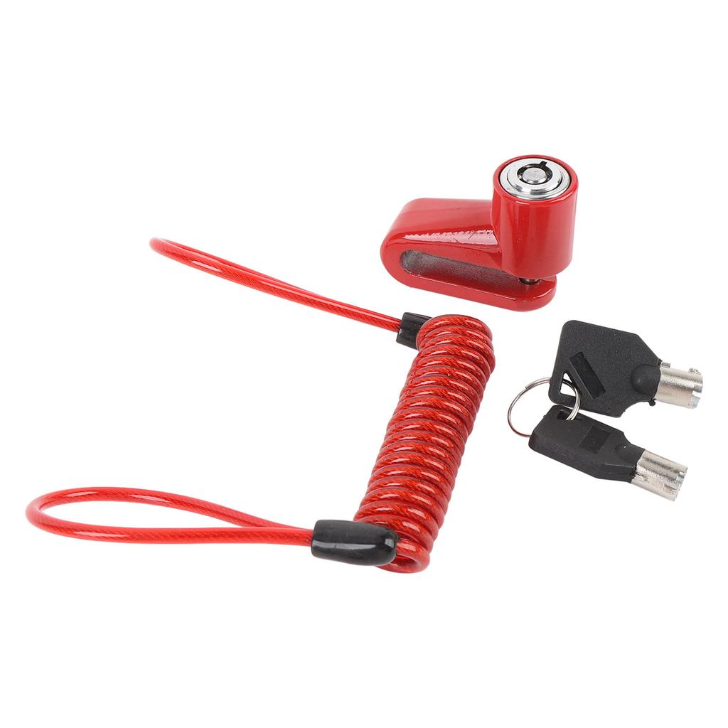 Scheibenbremsen-Radschloss-Set Aluminiumlegierung Diebstahlsicherung Sicherheits-Rad-Scheibenbremsenschloss für M365 Pro