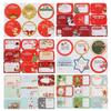 Candy Tag Biscuit Package Sealing Xmas Ornament Gift Paper Sticker Package Label Merry Christmas