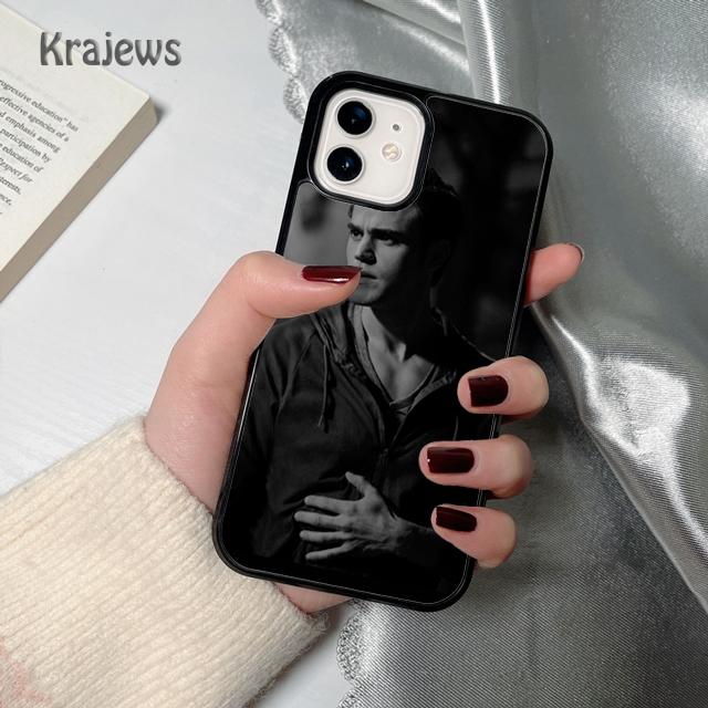 Vampire Diaries Stefan Salvatore soft Phone Case Cover For iPhone 17 Air 16 15 14 plus 12 13 pro max Fundas