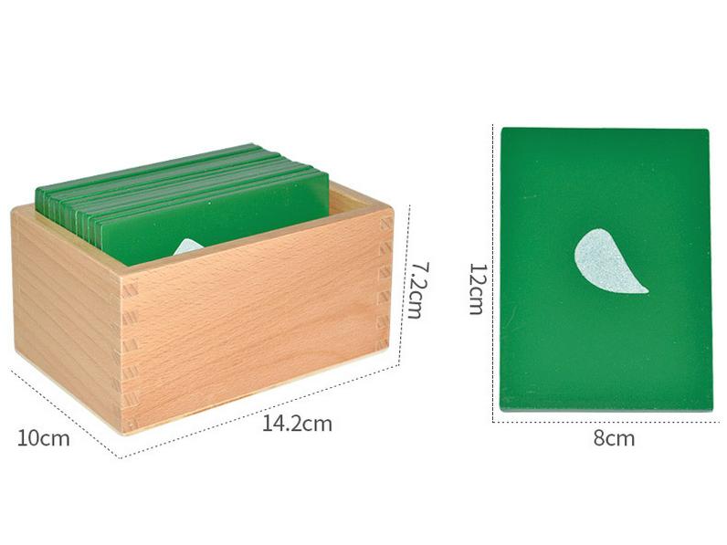 Montessori Sandpaper Stroke Board for Early Childhood Education