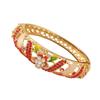 Doppelarmreif Hohlblumenarmreif Chinesisches Damen-Armband Schmuck Geschenke