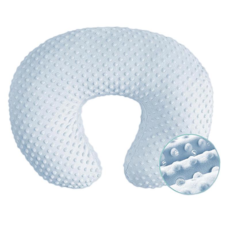 Soft Polyester U-Shaped Nursing Pillow with Removable Machine Washable Cover - Multifunctional Maternity Support Cushion