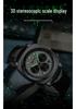OFNS Men's Multi-Function Waterproof Quartz Watch - Business Edition with Calendar and Six-Hand Chronograph.