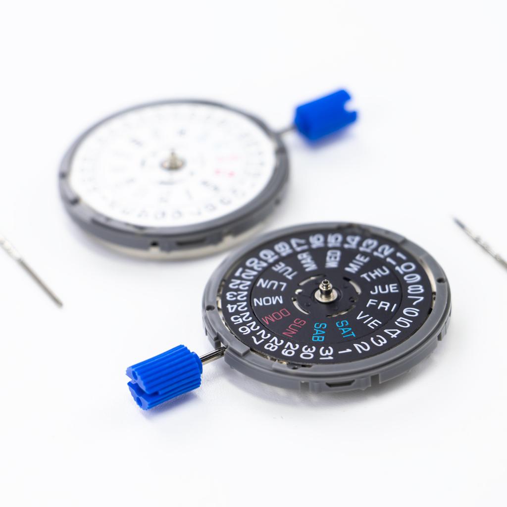 Genuine Japan NH36A 24 Jewels Automatic Movement Date Wheel Crown 3/4.5 O'clock Watch Repair Accessories 7