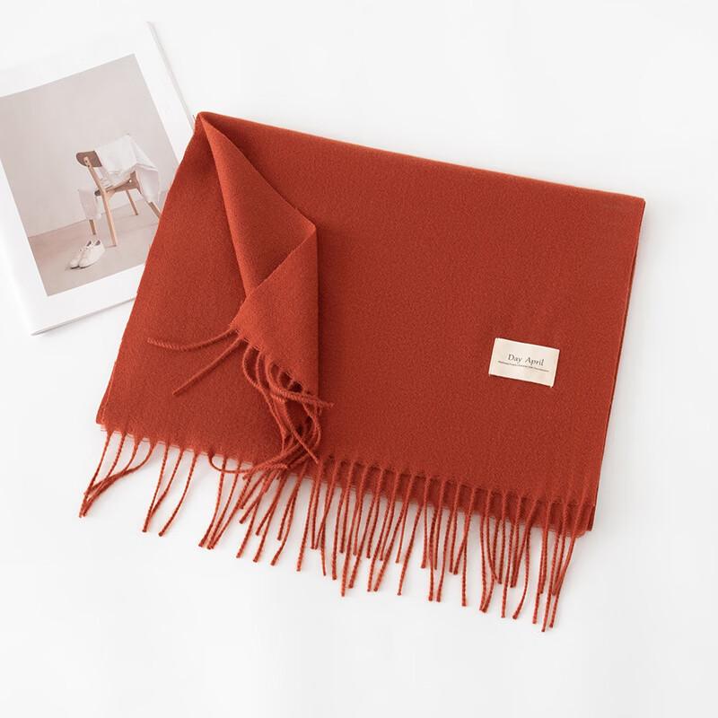 DayApril Cashmere-Feel Solid Color Scarf