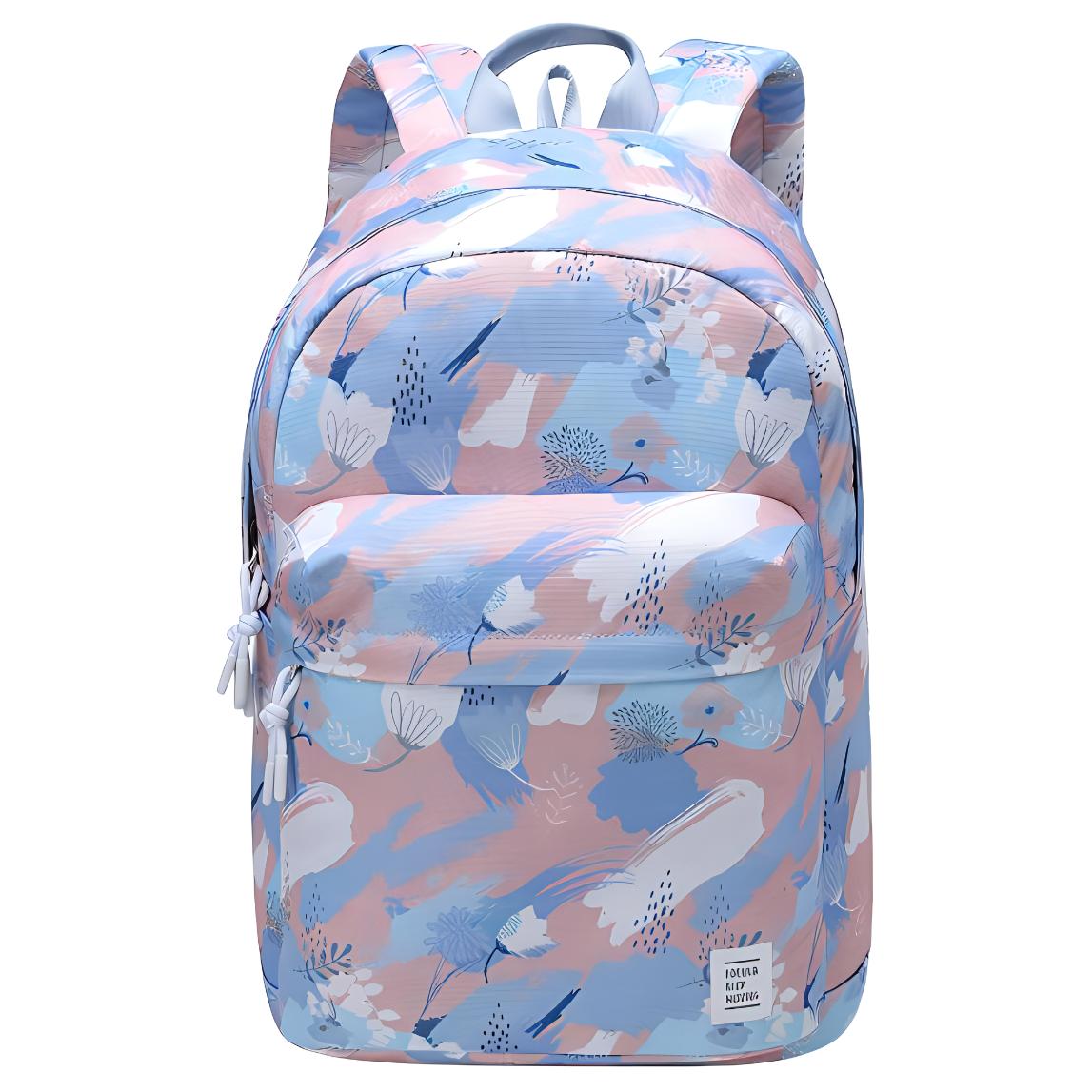 

New Anta Polyester Backpack Regular Women s Blue/Pink 19938151-4 29.0*14.0*42.9CM