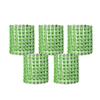 10pcs Gold Silver Napkin Ring Chairs Buckles Wedding Event Decoration Crafts Rhinestone Bows Holder Handmade Party Supplies