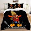 Mode Yosemite Sam Zuhause Anime 3-teiliges Set 1 Bettbezug 3D Kinderbettwäsche mit Kissenbezug Geeignet für Kinder und Erwachsene
