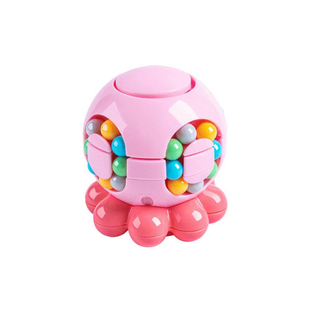 Octopus Spherical Rotating Ball Plastics Stress Relief Toy Creative Finger Spinner Gyro