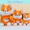 Plush Animal Toy Cartoon Fox Corgi Stuffed Doll Girl Children Gift Birthday