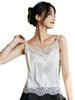 Women's French Lace Satin Camisole – Summer Layered Tank Top