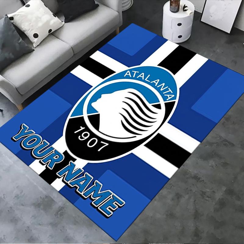 Custom Name Atalanta BC Carpet Rug for Living Room Bedroom Home Sofa Decoration,Kids play Non-slip Floor Mat