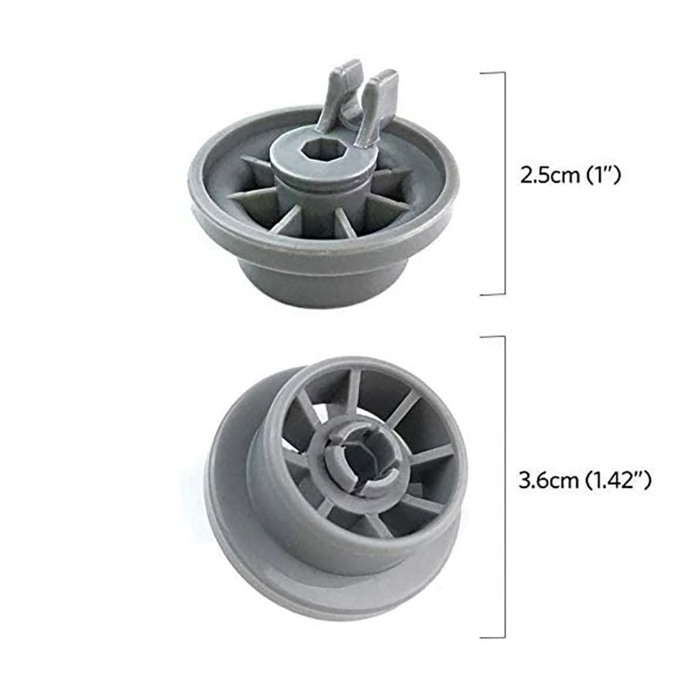 Kitchen Appliance Dishwasher Rack Tires Dishrack Wheel Dishwasher Accessories Wheels Replacement