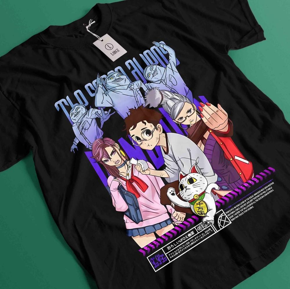 

Футболка Dan Da Dan Футболка Окарун Футболка Момо Аясэ Футболка Кен Футболка Турбо Джин Айра Сэйко L