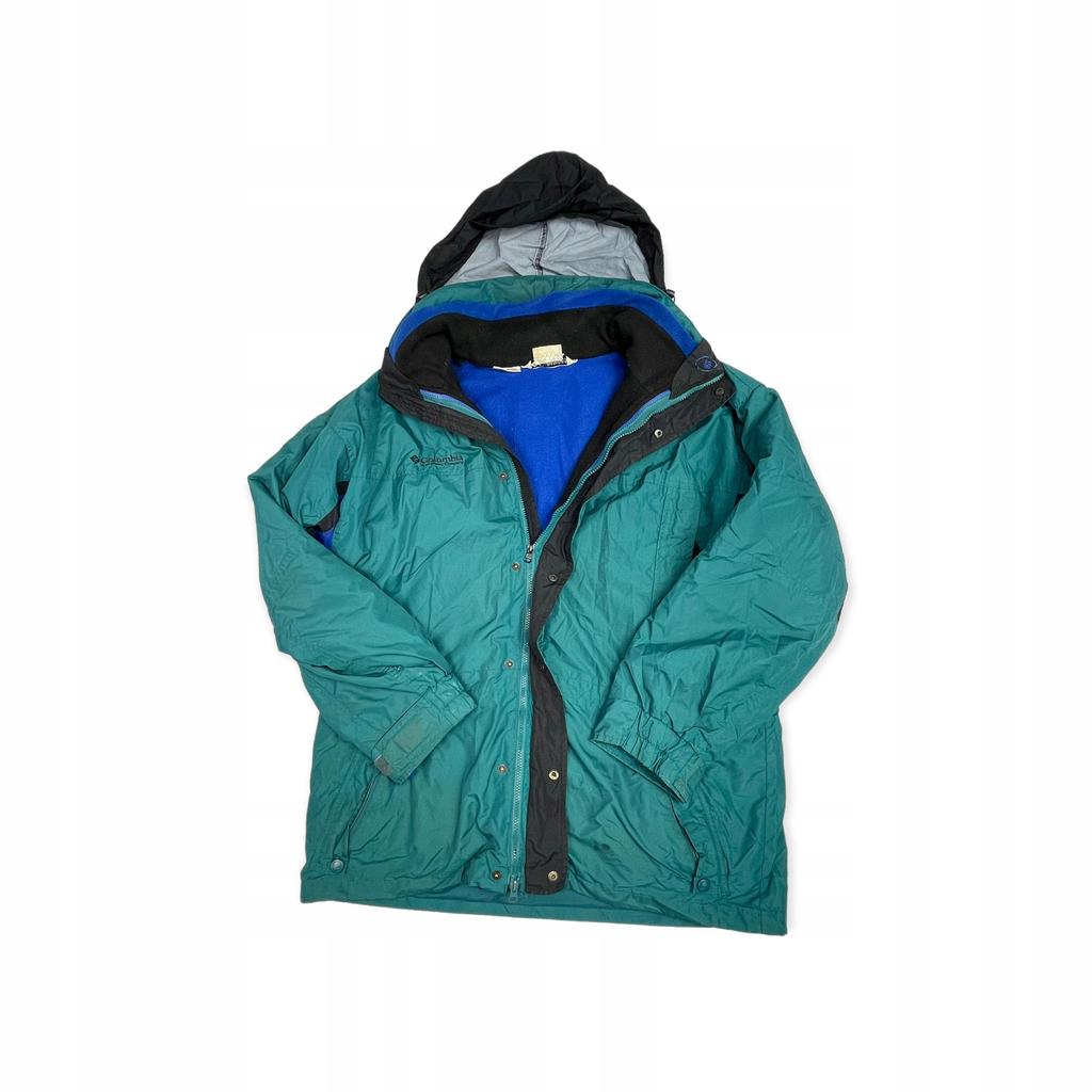 Men's Insulated Hooded Jacket COLUMBIA L - Used