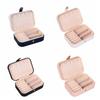 Square Necklace Ring Case Vintage Earring Organizer Lightweight Jewelry Storage Box  Girls