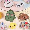Embroidery label clothing accessories cute cartoon animal dinosaur rabbit bear self-adhesive patch cloth sticker