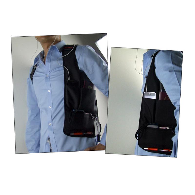 Unisex Anti-Theft Underarm Phone & Travel Shoulder Bag