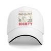 Society Raccoon Baseball Caps Peaked Cap Raccoon Lover Adjustable Sun Shade Hats for Men Women