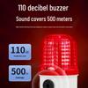 Magnetic Rotating Strobe Alarm Light with Sound and Flash - 220V/24V/380V