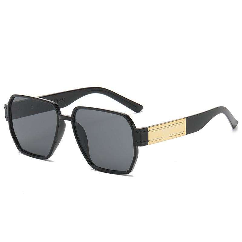 Trendy Retro Polygon Sunglasses: Stylish European & American Street Fashion