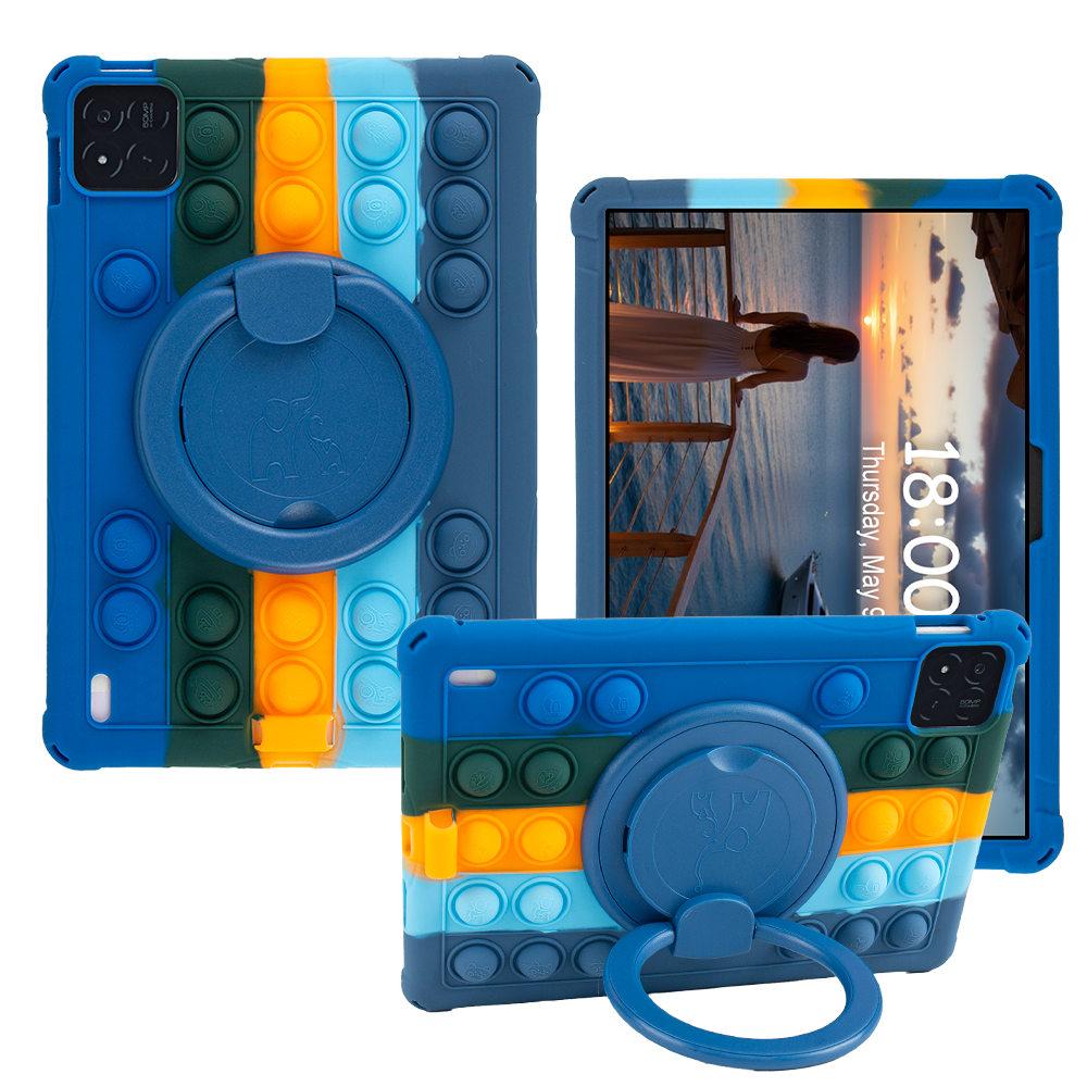 Für Xiaomi Pad 7 Hülle 11,2 Zoll 360 Drehbarer Silikon Ständer Hülle Für Xiaomi Pad 7Pro Mi Pad 7 Weich Kinder Sicher Funda