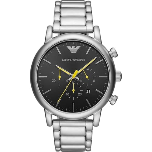 Emporio Armani Men's Silver Watch AR11324
