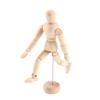Mannequin Model, Articulated Wooden, Learning Shadows and Lights, Suitable for Photographic Props, Desk Toy, 4.5 Inch