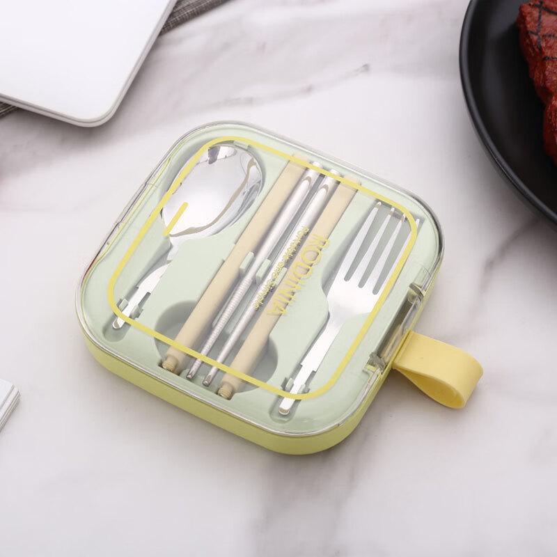 

Portable 304 Stainless Steel Detachable Cutlery Set 11.5 x 11.5 cm