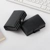 European & American Anti-Demagnetization Fashion Card Holder with Dual Aluminum Boxes, Automatic Pop-Up, Large Capacity & Multi-Card Slots