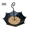 Large Capacity Bird Feeder Umbrella Outdoor Hanging Decorative Weather Resistant Open for Balcony Garden Backyard Birdseed Holder