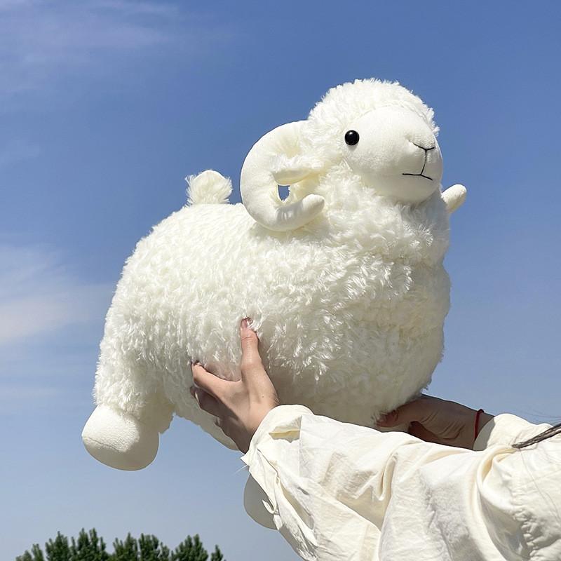 Sheep Plush Doll Large Size Soft Toy For Kids Gift Holiday Decor
