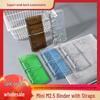 Clear Portable M5 Planner Cover, Mini M2.5 Half-Page 5-Hole Notebook Shell