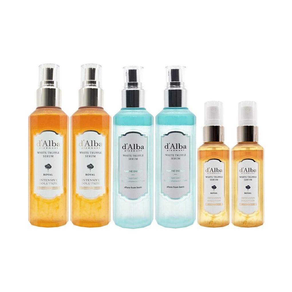 

d Alba Royal Mist Serum 160ml x 2 + Marine 160ml x 2 + 60ml x 2
