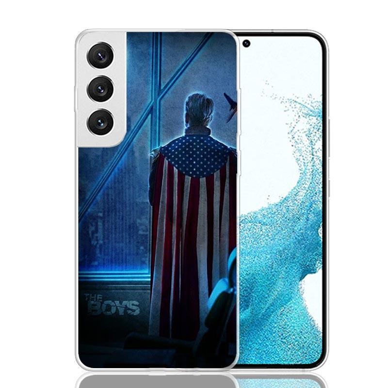 The Boys Homelander TV Phone Case For Samsung Galaxy S26 S25 Edge S24 S23 FE S22 Ultra S21 Plus S20 + Fundas Cover Coque Galaxy