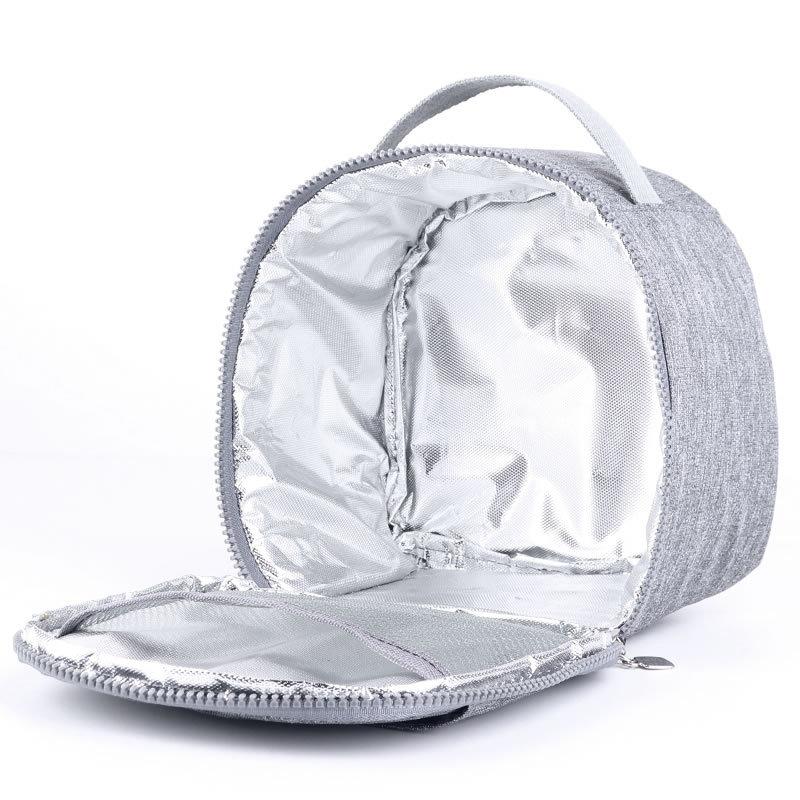 Geantă de depozitare pentru prânz din folie de aluminiu groasă din pânză Oxford