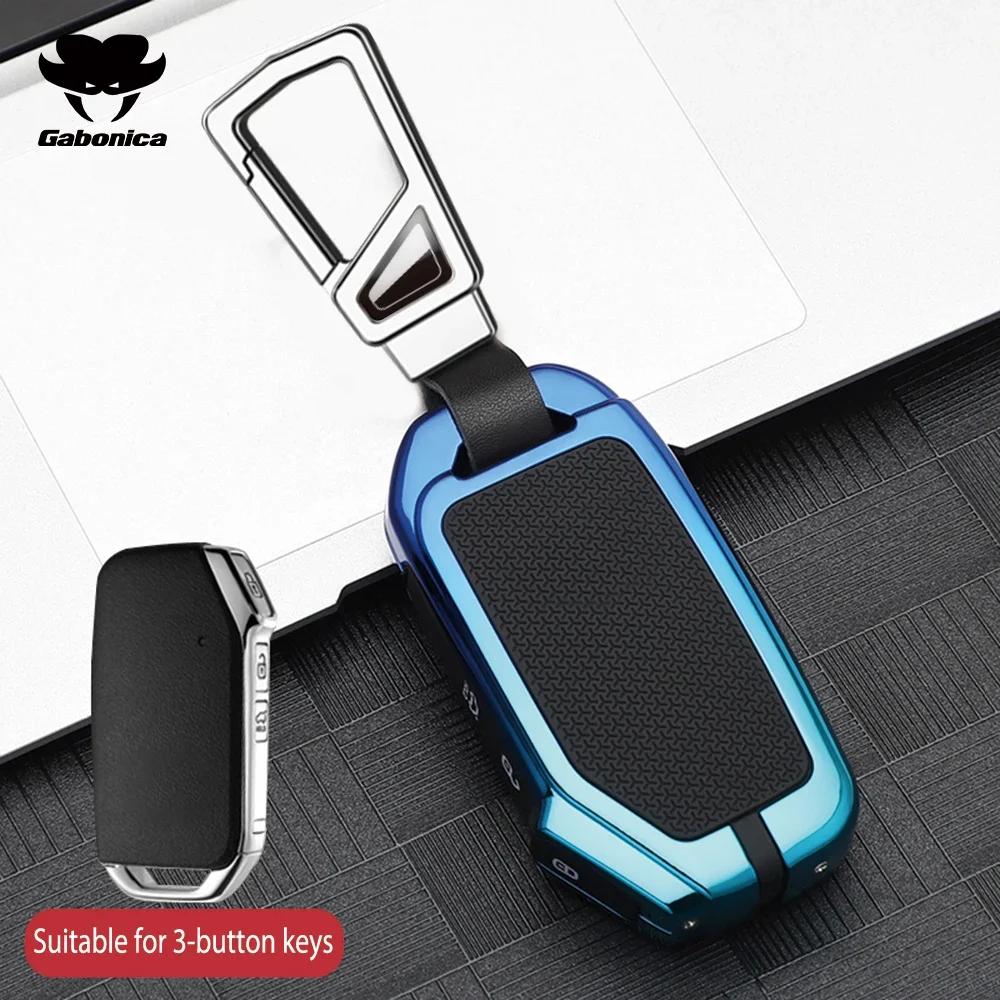 New Zinc Alloy Car Remote Key Case For Kia Sportage Ray Seltos Sorento Soul Telluride Cerato K5 K8 Ceed Forte Niro Smart Keyless