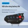Bluetooth Motorcycle Helmet Headset F20pro: Cross-Brand Intercom, Two-Person Riding, Music Sharing.