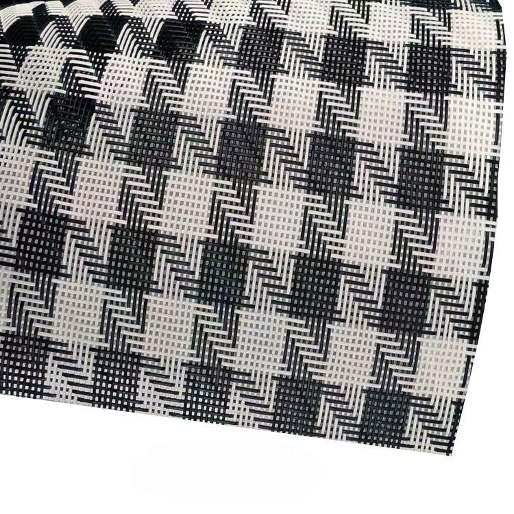 100x150cm Striped Teslin Mesh Fabric PVC Waterproof Cloth for Outdoor Beach Chair Folding Recliner Bow Swing Chair Pet Bed