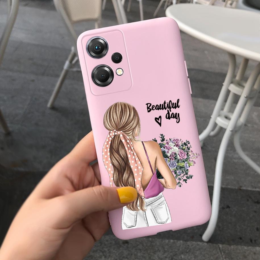 For OnePlus Nord CE 2 Lite 5G Case Daisy Flower Soft Silicone Back Cover for One Plus Nord CE 2 Lite 5G Cases CE2 Lite Funda Bag