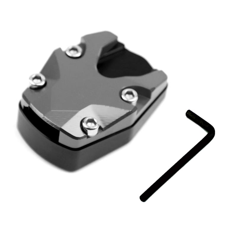 Reliable Support Strong Motorcycle Kickstand with Anti Slip Base Aluminum Alloy Kickstand for UHR150 125 Motorcycles