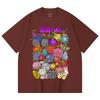 230 Gsm 100% Cotton One Piece V52 Devil Fruits Print Unisex Heavy Cotton T Shirt