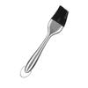 Stainless Steel Handle Silicone Head Basting Barbecue Oil Brush BBQ Roasting Tool (30cm)