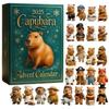 24 Days Capybara Advent Calendar Cute Capybara Christmas Ornaments Countdown Calendars Christmas Tree Pendant Surprises Gifts