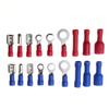 360Pcs/Box Red & Blue Pre-insulated Spade Crimp Terminals, Bullet Quick Connect Wire Connectors