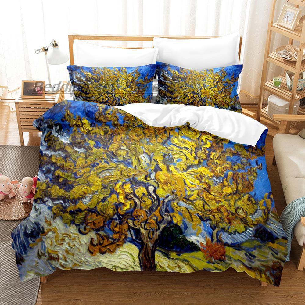 Fashion Technology Printing, 3D Digital Printing, Bedding, Duvet Covers, Pillowcases, Three-piece Sets