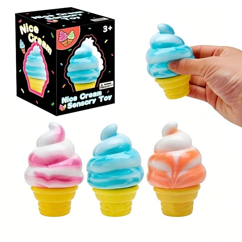 Needoh Leuk IJsje Vormig Mochi Squishy Speelgoed Roomhoorntje Verrassing Stressverlichter Fidget Squishes Feestcadeaus voor Vriend Cadeau
